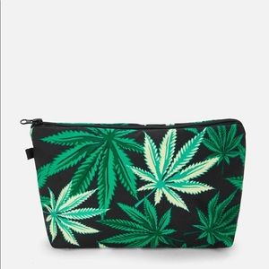 Maple leaf makeup bag